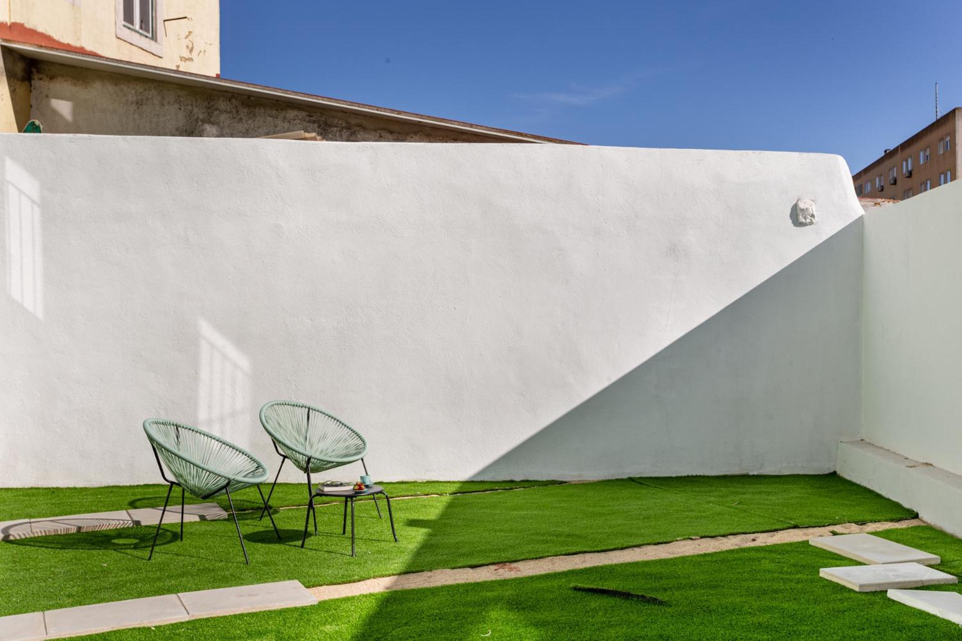 Ajuda Charm Apartment With Garden Lisboa Eksteriør bilde