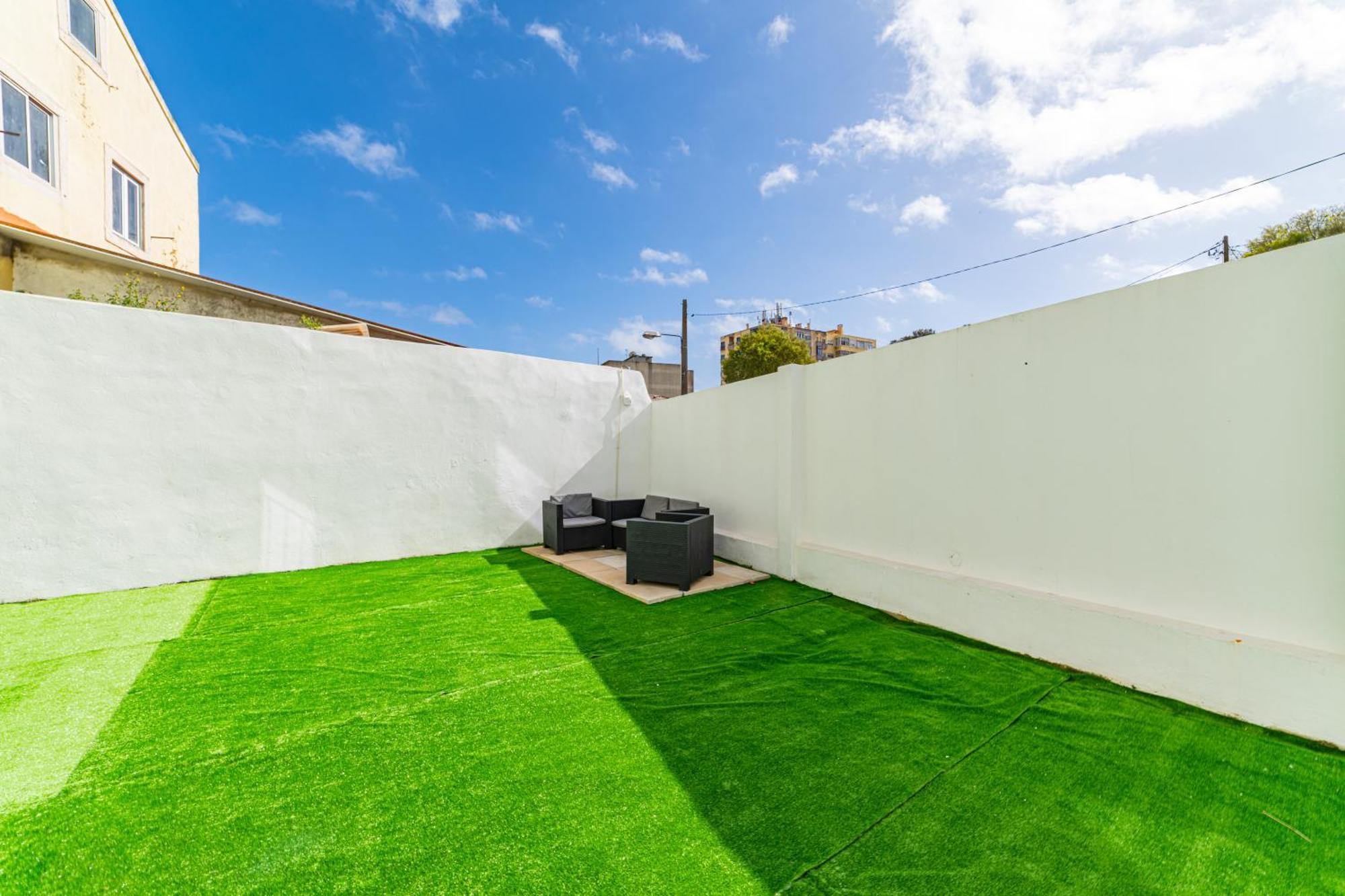 Ajuda Charm Apartment With Garden Lisboa Eksteriør bilde
